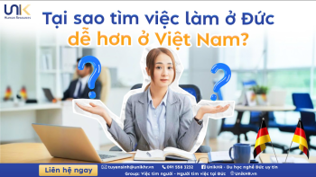 Tại sao tìm việc làm ở Đức dễ hơn ở Việt Nam
