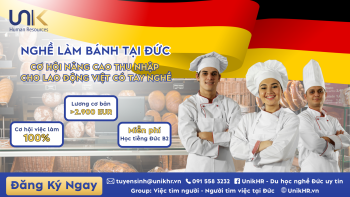 Nghề làm bánh tại Đức: cơ hội nâng cao thu nhập cho lao động Việt có tay nghề
