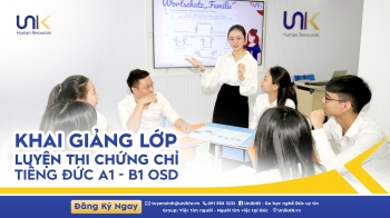 Khai Giảng Lớp Luyện Thi Chứng Chỉ Tiếng Đức A1 - B1 ÖSD