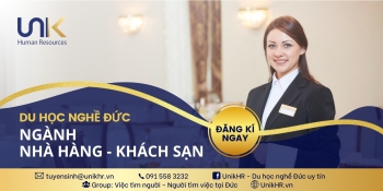 Tuyển sinh gấp Ngành Nhà hàng Khách sạn - Chương trình Du Học Nghề Đức (Tháng 2/2025)